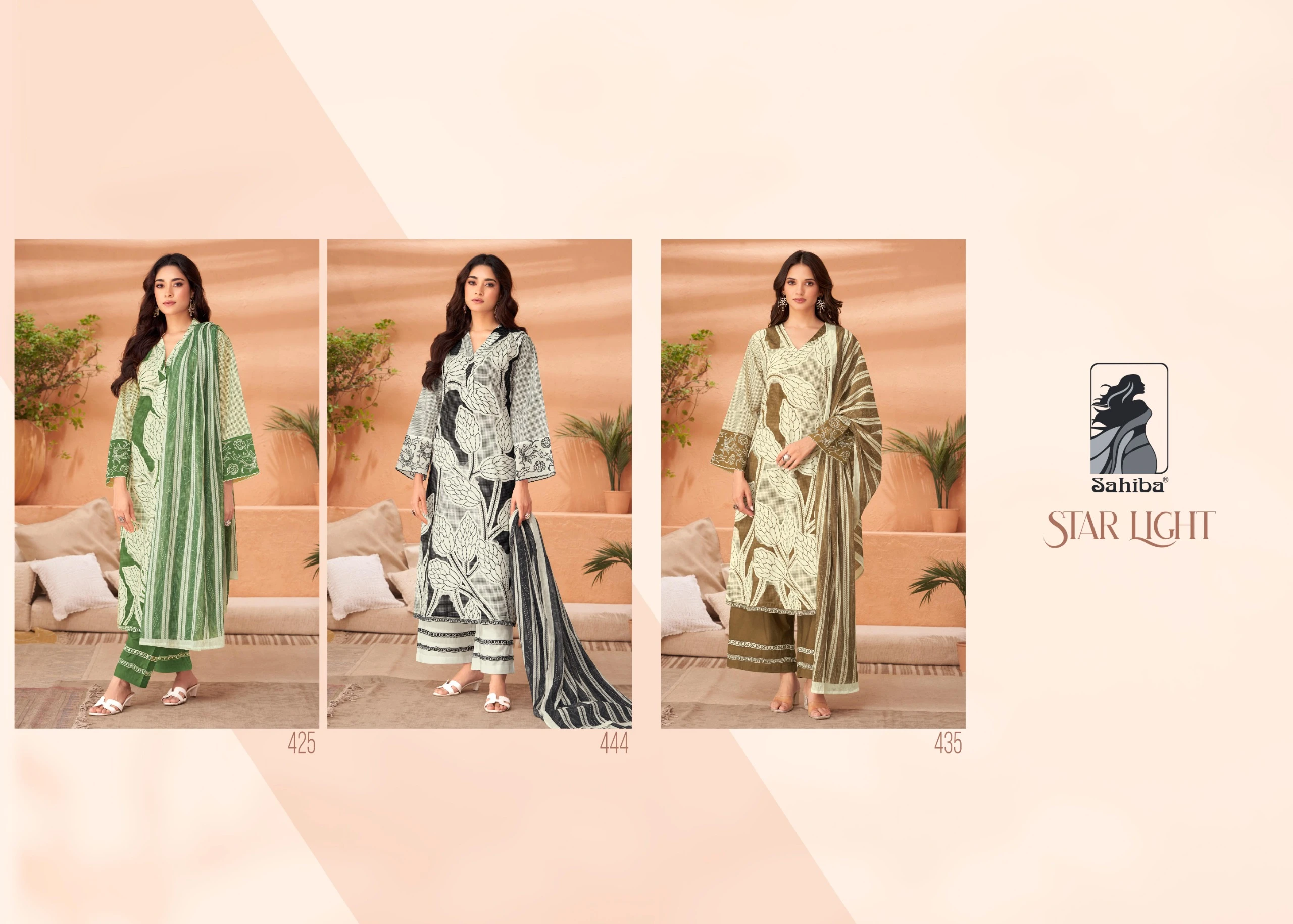 Sahiba Star Light Pure Cotton Lawn Digital Print Wholesale Fancy Salwar Suit Catalog — Wholesale Salwar Suits, MPA wholesale from Surat — view 4